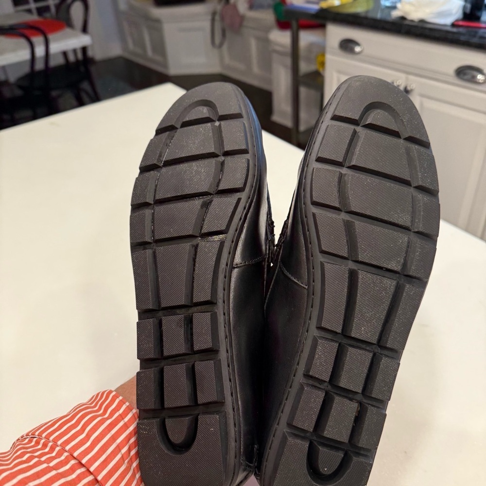 Coach Men’s Leather Driving Loafers Black Leather Sz 12D NEW - Picture 5 of 11